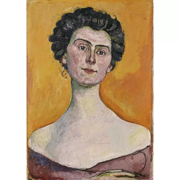 Ferdinand Hodler — BILDNIS CLARA PASCHE-BATTIÉ POTRAIT OF CLARA PASCHE-BATTIÉ
