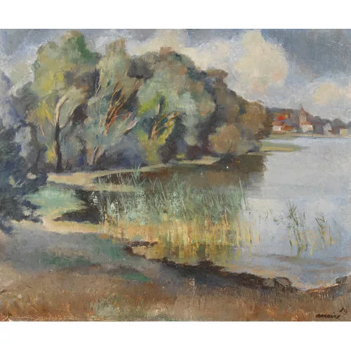 Ferdinand Maire — Lac de Neuchâtel.