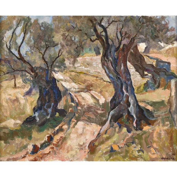 Ferdinand Maire — "Les oliviers de Mallorca".