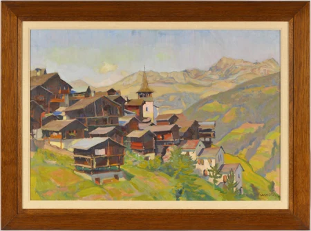 Vue de Grimentz