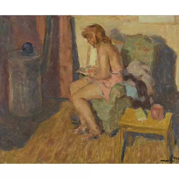 Ferdinand Maire — "À l′atelier".