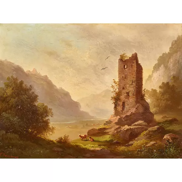 Der Restiturm in Meiringen