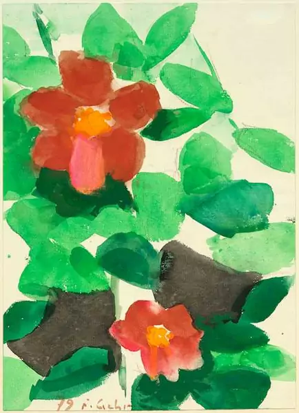 FERDINAND GEHR — Zinnien. 1979. — Koller Auktionen