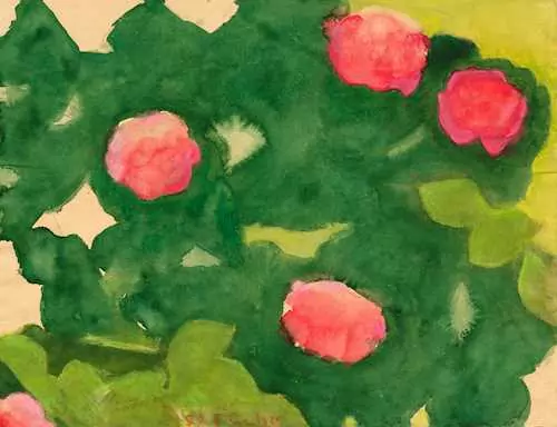 FERDINAND GEHR — Rosenhecke. 1979. — Koller Auktionen