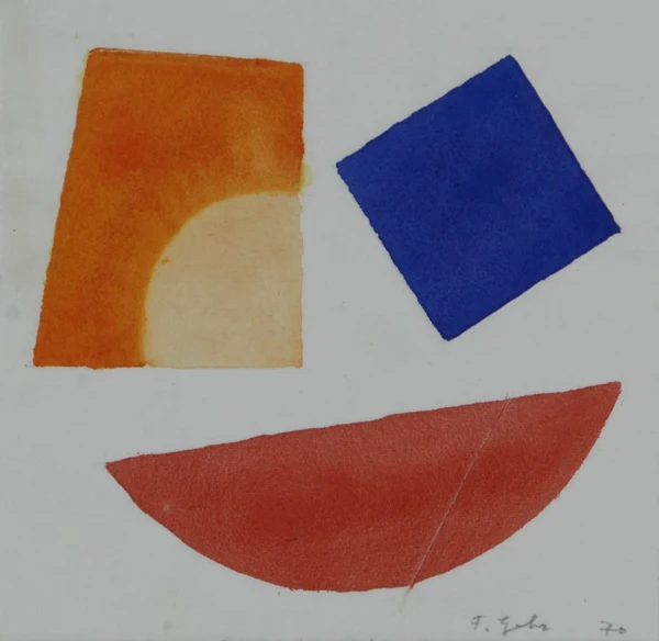 Ferdinand Gehr — Komposition, 1970
