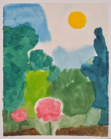 Landschaft, 1984