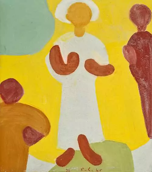 FERDINAND GEHR — Christus-Bild. 1974. — Koller Auktionen