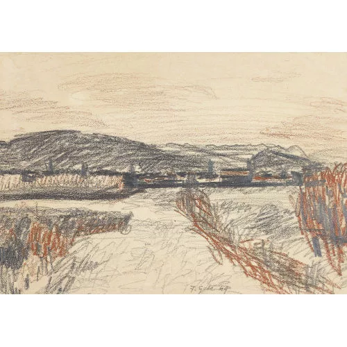 Ferdinand Gehr — Weite Landschaft.