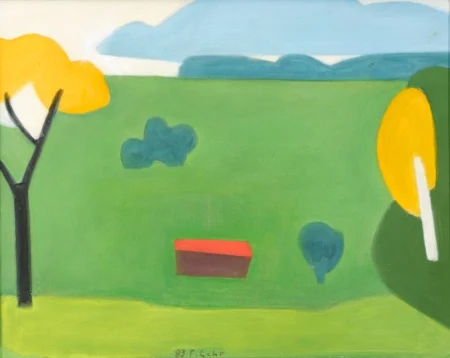 Herbst im Rheintal, 1983