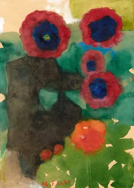 FERDINAND GEHR — Blumen. 1986. — Koller Auktionen