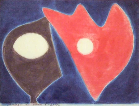 Moses vor brennendem Dornbusch I, 1971