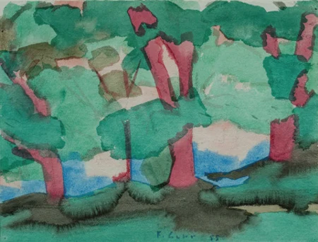 Waldlandschaft, 1955