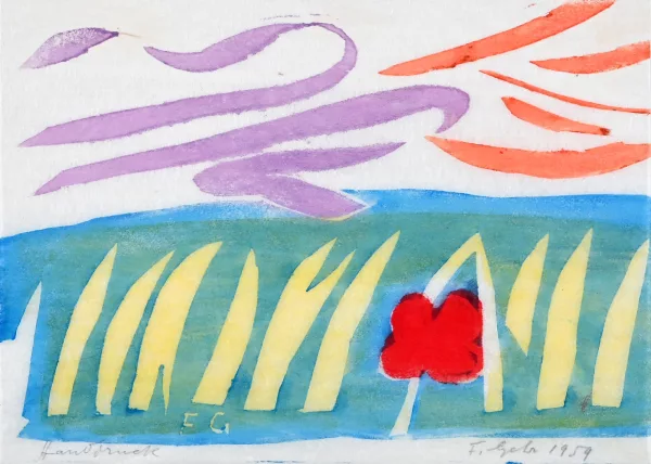 Ferdinand Gehr — 3 Blätter: Einbrechendes Licht; Ohne Titel (2), 1959, 1976