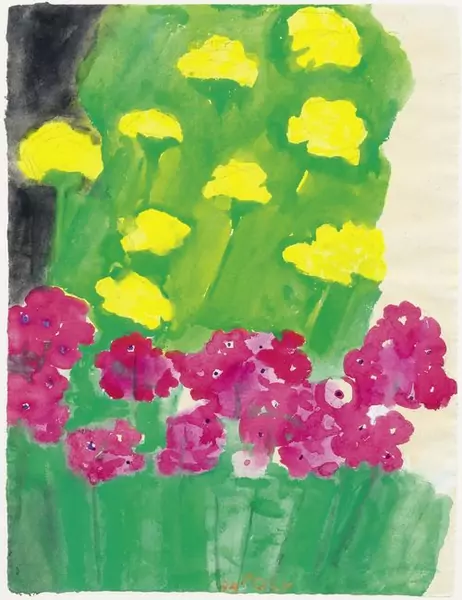 FERDINAND GEHR — Blumen. 1979. — Koller Auktionen