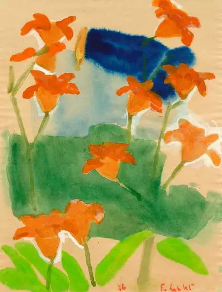 FERDINAND GEHR — Feuerlilien. 1976. — Koller Auktionen