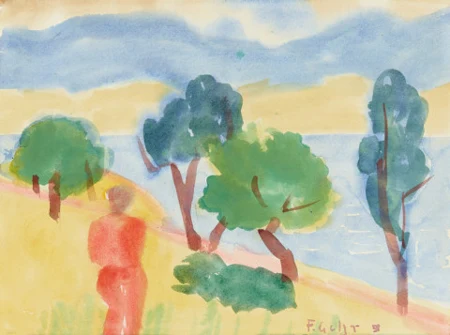 Figur am See, 1951