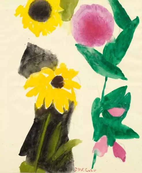 FERDINAND GEHR — Blumen. 1979. — Koller Auktionen