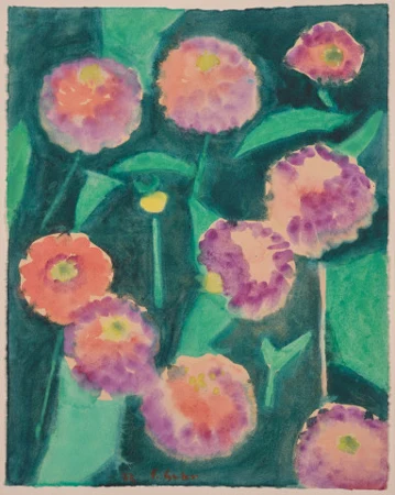 Dahlien, 1972