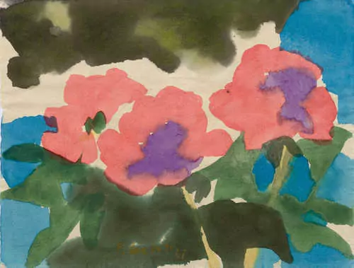 FERDINAND GEHR — Blumen. 1967. — Koller Auktionen