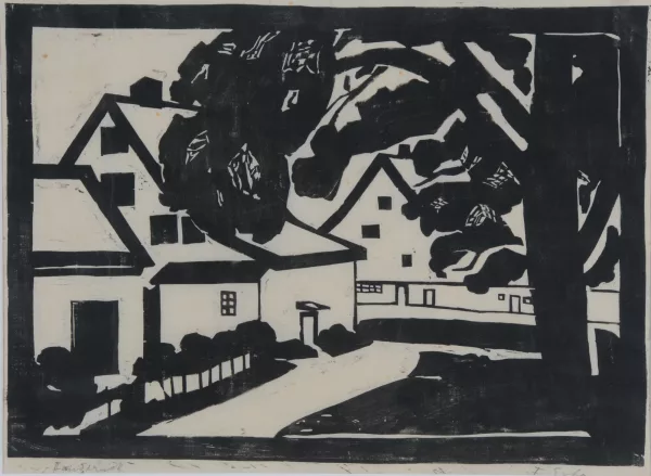Ferdinand Gehr — Nachbarhäuser, 1927