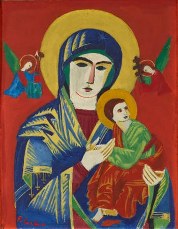 Mutter Gottes mit Jesuskind und Erzengeln