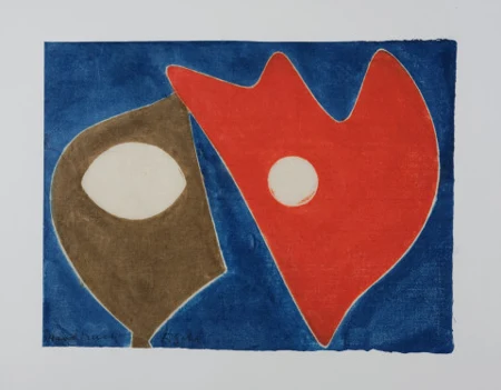 Moses vor dem brennenden Dornbusch I, 1971
