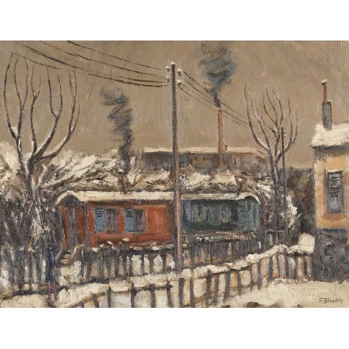 Fernand Blondin — "Winter".