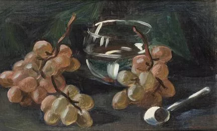 Fernand Dubuis — Nature morte aux raisins