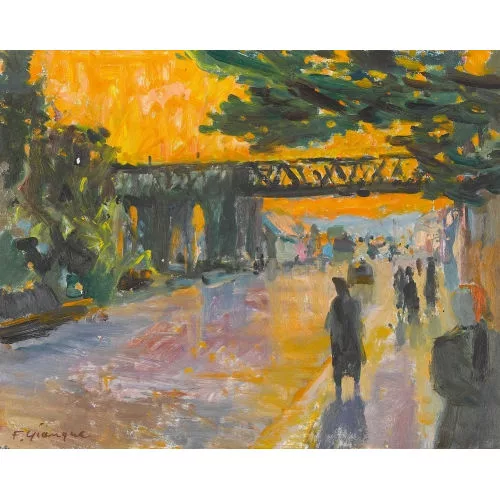Fernand Giauque — "Contre jour".