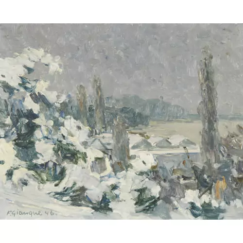 "Winter bei Murten"