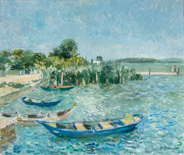 Landschaft am See