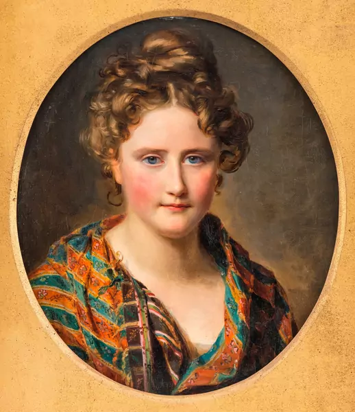 Adèle Massot à 14 ans (fille de l'artiste)