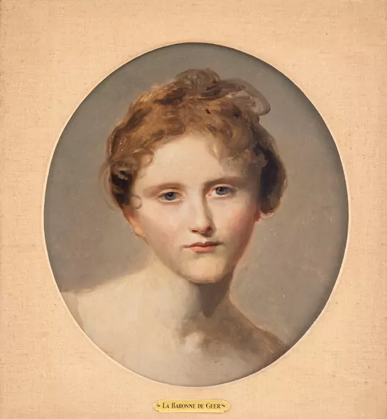 Esquisse d’un portrait d’Adèle Massot (1803-1867)