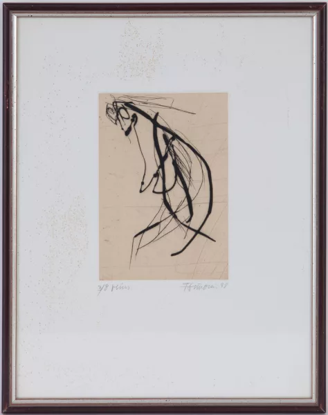 Francine Simonin — Lot de 3 gravures