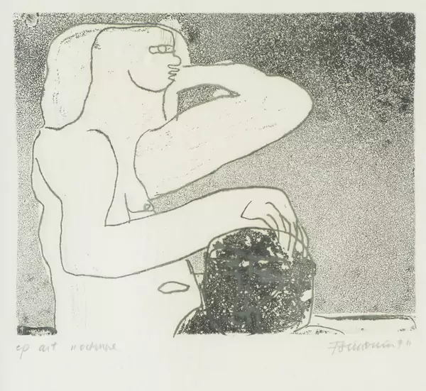Francine SIMONIN (1936-2020), "Nocturne", lithographie — DognyAuction