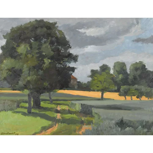 Francis Andruet — "Champs de blé".