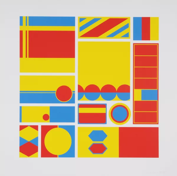 Francis Baudevin — 2 Blätter: Ohne Titel