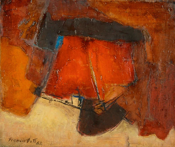 Francis Bott — Paysage suspendu, 1962