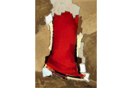 Composition Rouge et Brune