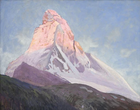 Le Cervin à l'aube