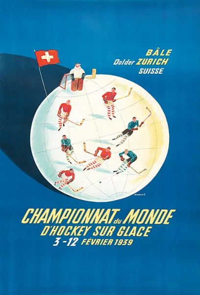Franco Barberis — Championnat du Monde d'Hockey sur Glace, 1939