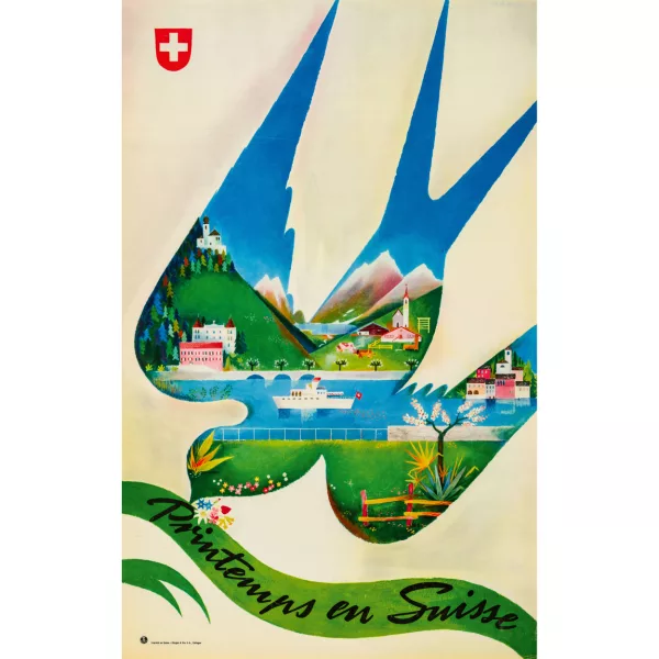 Franco Barberis — "Printemps en Suisse".