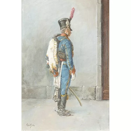 François-Adolphe Grison — "Billet de logement".