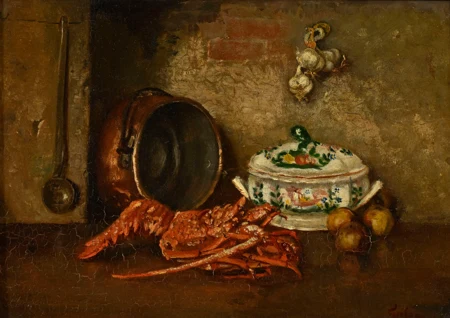 Nature morte à la langouste