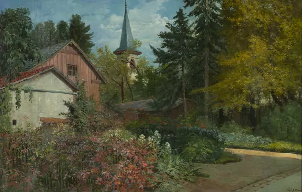 François-Adolphe GRISON (1845-1914), 'Paysage de campagne' — DognyAuction