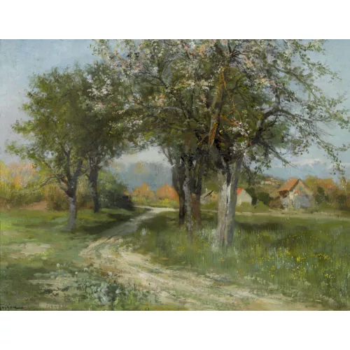 François-Adolphe Grison — "Fin de printemps".