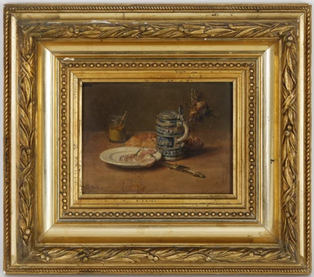Nature morte à la chope bleue