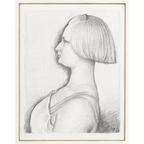François Barraud — Junge Frau.