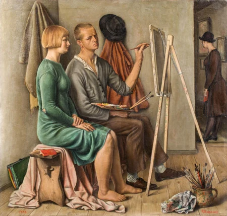 L'atelier des Entre-deux-Monts, 1928