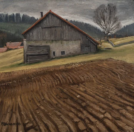 Paysage de labour, um 1929